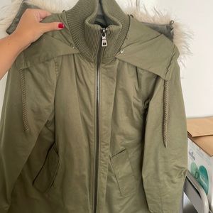 Sam Edelman Green Parka Jacket